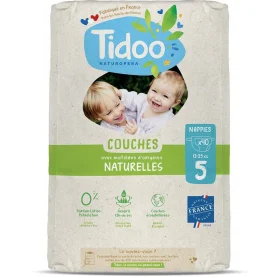 Scutece hipoalergenice T5, 12-25 kg, marimea 5, 40 bucati, Tidoo