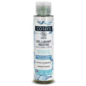 Gel de duspentru fata, maini, corp si par, fara parfum, format calatorie, 100 ml, Coslys