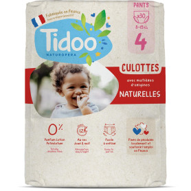 Scutece chilotel hipoalergenice C4, 8-15 kg, marimea 4, 30 bucati, Tidoo