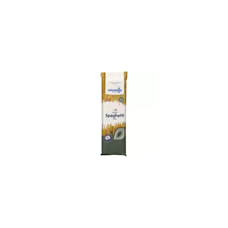 Spaghetti din grau alb spelta, eco-bio, 500 g, Spielberger