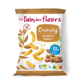 Pufuleti din porumb cu arahide fara gluten, eco-bio, 75 g - Blumenbrot