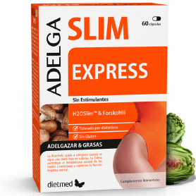 Adelgaslim Express - slabire si controlul greutătii, 60 capsule - Dietmed