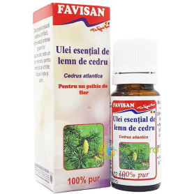 Ulei esential lemn de cedru 10ml eco-bio - Favisan