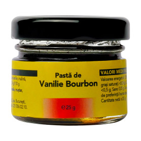 Pasta de vanilie Bourbon eco-bio 25g - Solaris Plant