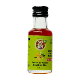 Extract de Vanilie Bourbon Fara Alcool Eco-Bio, 30 ml - Solaris Plant