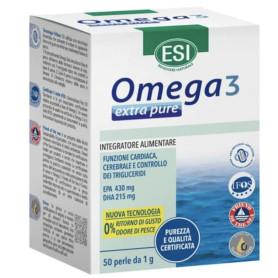 Omega 3 Extra Pure 1000 mg, 50 cps - ESI Italia