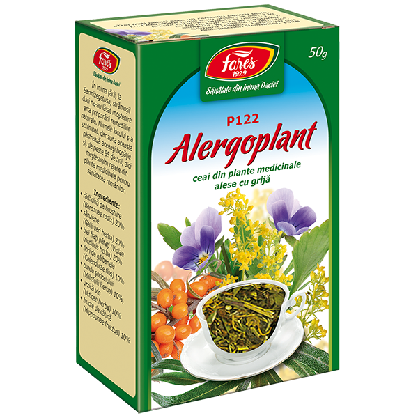 Ceai alergoplant - p122 - 50g - fares