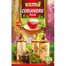 Ceai de Coriandru Fructe 50 g - Ad Natura