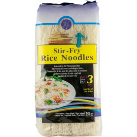 Taitei Subtiri Din Orez Pentru Wok, 250 g - Tadam
