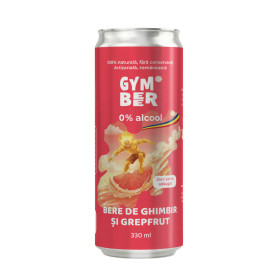 Bere cu ghimbir si zmeura 0% alcool 330ml - Rayam