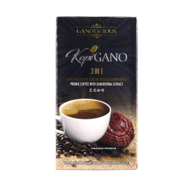 GanoCafe Vegan Koppe 3 in 1, 15 plicuri x 22 g - Gano Excel