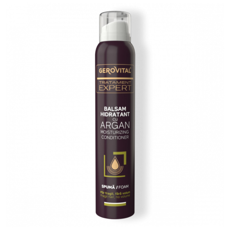 Balsam Spuma Hidratant cu Argan 200ml - GEROVITAL TRATAMENT EXPERT