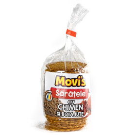 Saratele cu chimen si boia iute, 150g - Movi's