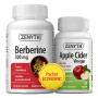 Pachet Berberina 500mg 60cps si Otet din cidru de mere 60cps - Zenyth Pharmaceuticals