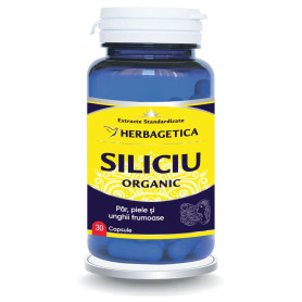 Siliciu Organic, 150 mg, 30 capsule, Herbagetica