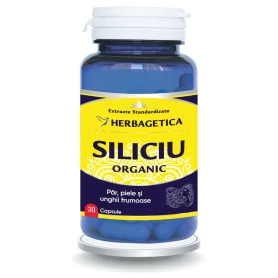 Siliciu Organic, 150 mg, 30 capsule, Herbagetica