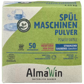 Detergent pudra pentru masina de spalat vase, eco-bio 1,25kg - AlmaWin