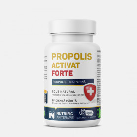 Propolis Activat Forte cu Bioperina 30 cps vegetale - Bionativ