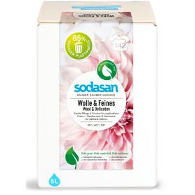 Detergent lichid pentru rufe delicate, lana si matase, eco-bio, 5 L - Sodasan