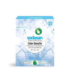 Detergent praf hipoalergen pentru rufe colorate, 1.01 kg - Sodasan