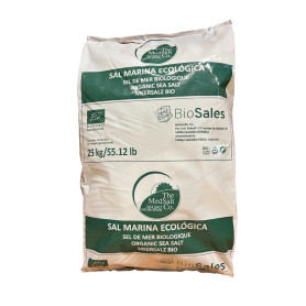 Sare de mare grunjoasa, eco-bio, 25 kg - The MedSalt Co