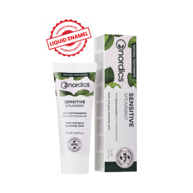 Pasta de dinti cu menta, Sensitive, 75 ml - Nordics