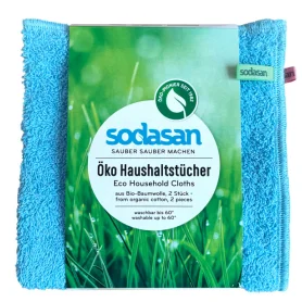 Prosop ecologic din bumbac, 2 bucati, Sodasan