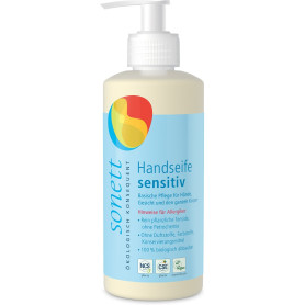 Sapun lichid hipoalergenic, fara parfum, 300 ml, Sonett