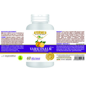 Varicosalm, mentinerea sanatatii sistemului vascular, 120 capsule, Ayurmed