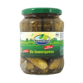 Castraveti cu chilli, eco-bio, 530 g - Marschland