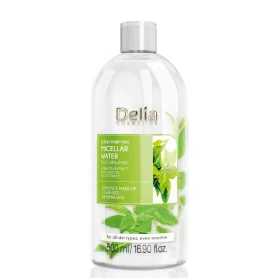 Apa Micelara cu Extract de Ceai Verde, 500 ml - Delia Cosmetics
