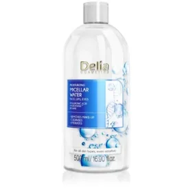 Apa micelara hidratanta cu acid hialuronic, 500 ml - Delia Cosmetics