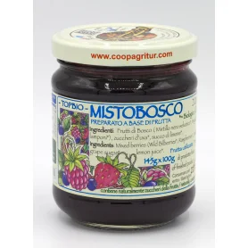 Dulceata din fructe de padure, eco-bio, 210,g - Deco Italia