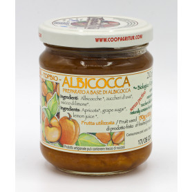 Dulceata din caise 60 % fruct, eco-bio, 210 g - Deco Italia