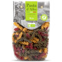 Paste tricolore fusilli din porumb, spanac si sfecla rosie, 250 g - Pasta d'Alba