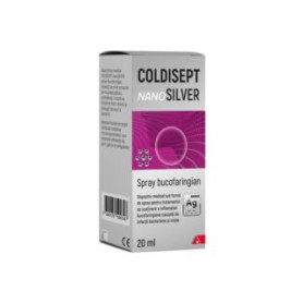 Spray pentru gat, Coldisept NanoSilver, 20 ml - Alpen Pharma
