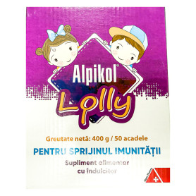 Acadele cu vitamine si multiminerale Alpikol Lolly, 50 bucati - Alpen Pharma