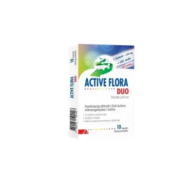 Active Flora Duo, probiotice pentru digestie, 10 capsule, Alpen Pharma