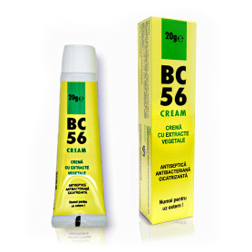 Crema antiseptica si cicatrizanta BC- 56, 20 g - Imedica