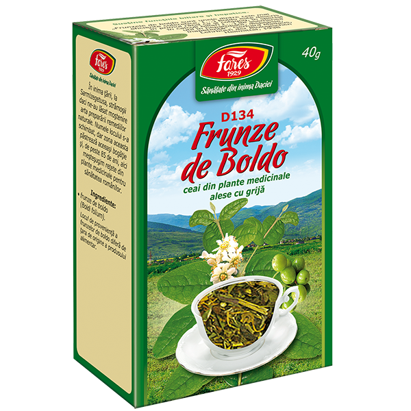 Ceai boldo - frunze - d134 - 50g - fares