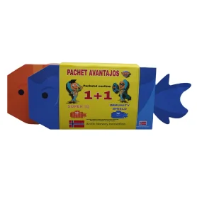 Pachet Immunity Shield 30 jeleuri + Super IQ, 30 jeleuri masticabile pentru copii - Powerfish