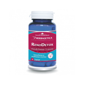 RENODETOX, detoxfiant renal, 30 capsule, Herbagetica