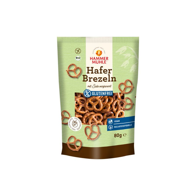 Covrigei cu sare, fara gluten, eco-bio, 150 g - Hammermuhle
