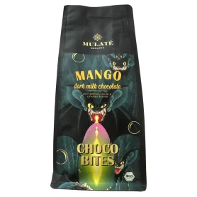 Banuti de ciocolata neagra cu Tahini si Mango, eco-bio, 400 g - Mulate