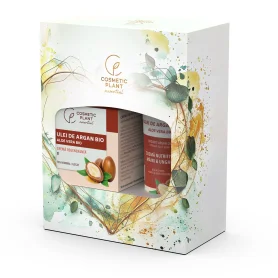 Set cadou Essential - Crema regeneranta de zi cu ulei de argan 50 ml + Crema nutritiva maini si unghii cu ulei de argan 100 ml -