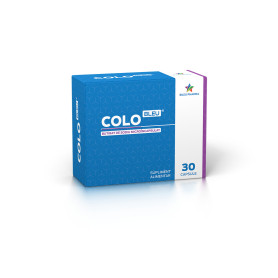 ColoBleu,sustine sanatatea colonului, 500 mg, 30 capsule - Bleu Pharma