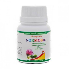 Normobil, pentru normalizarea secreției biliare, 40 comprimate - Elidor