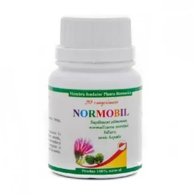 Normobil, pentru normalizarea secreției biliare, 40 comprimate - Elidor