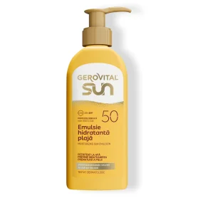 Emulsie hidratanta plaja, SPF 50, 200 ml - Gerovital Sun