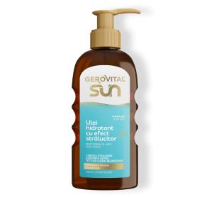 Ulei de corp hidratant cu efect stralucitor, 150 ml -  Gerovital Sun